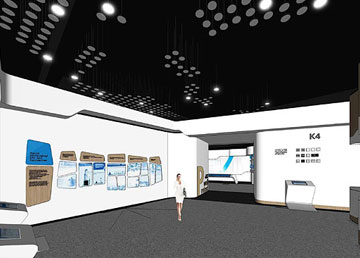 廣州展廳裝修設(shè)計保得威爾電子科技公司